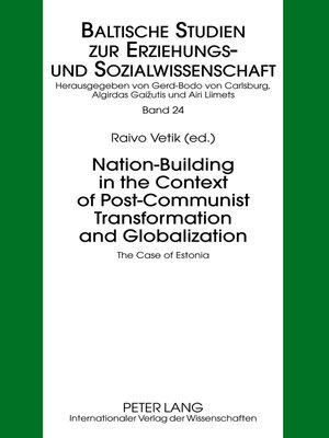 cover image of Nation-Building in the Context of Post-Communist Transformation and Globalization